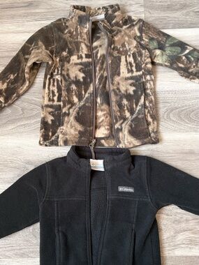 Columbia Toddler Fleece Jacket Bundle – Sizes 18-24M & 6-12M